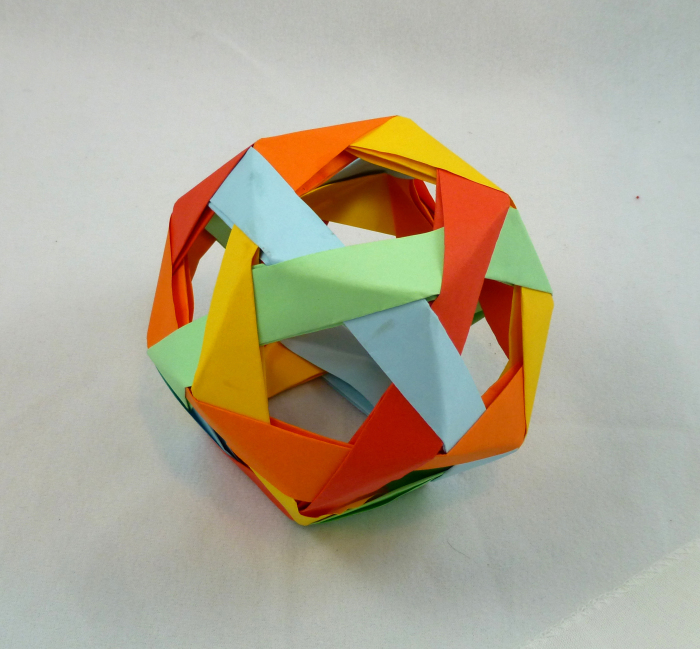 Skeletal Rainbow Dodecahedron